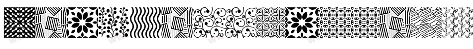 Seamless Patterns字体转换